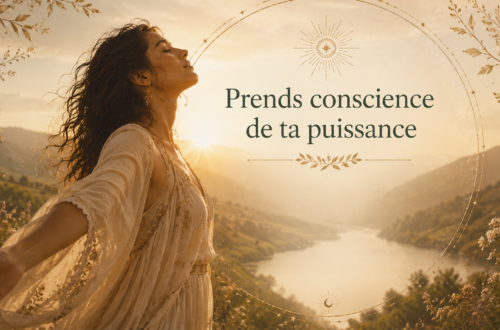 une femme prends conscience de sa puissance