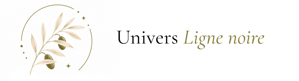 logo branche d'olivier univers ligne noire
